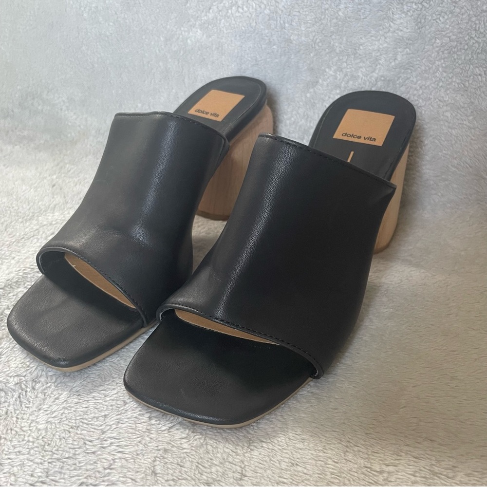 Dolce Vita Heeled Slip-on Sandals